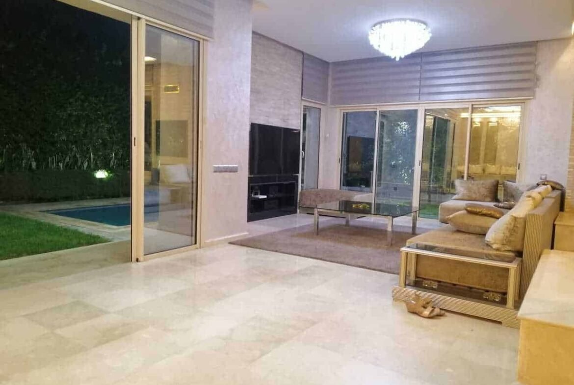 Immobilier-Casablanca-Location-villa-meublee-Californie