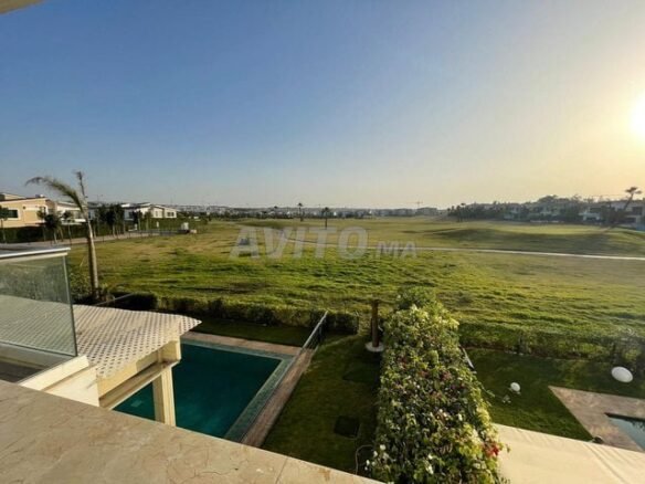 Immobilier-Bouskoura-Location-Appartement-Vide-Sur-Ville Verte,